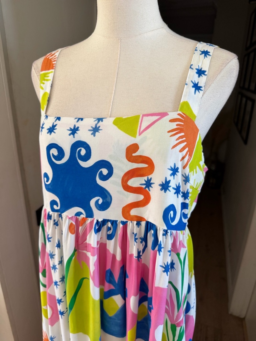 Petal & Pup Greer Mercedes Print Maxi Dress Sz M NEW - Picture 7 of 11